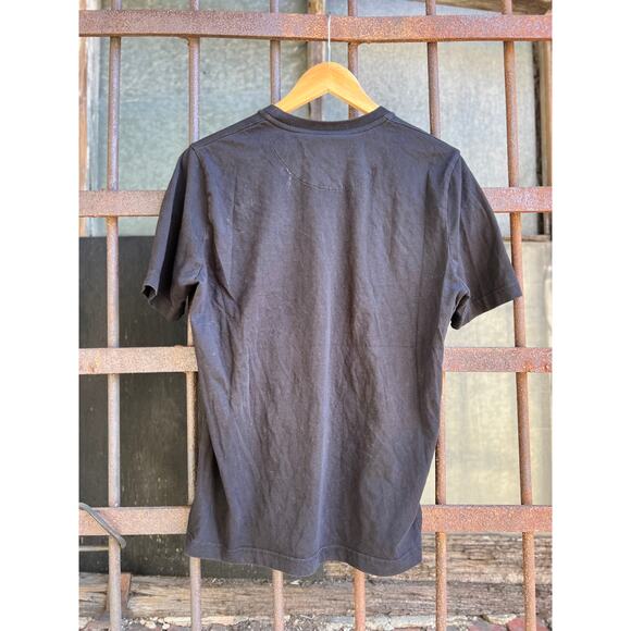 Love Moschino Metallic Peace Sign Designer Tee Unisex Size Small - Picture 5 of 6